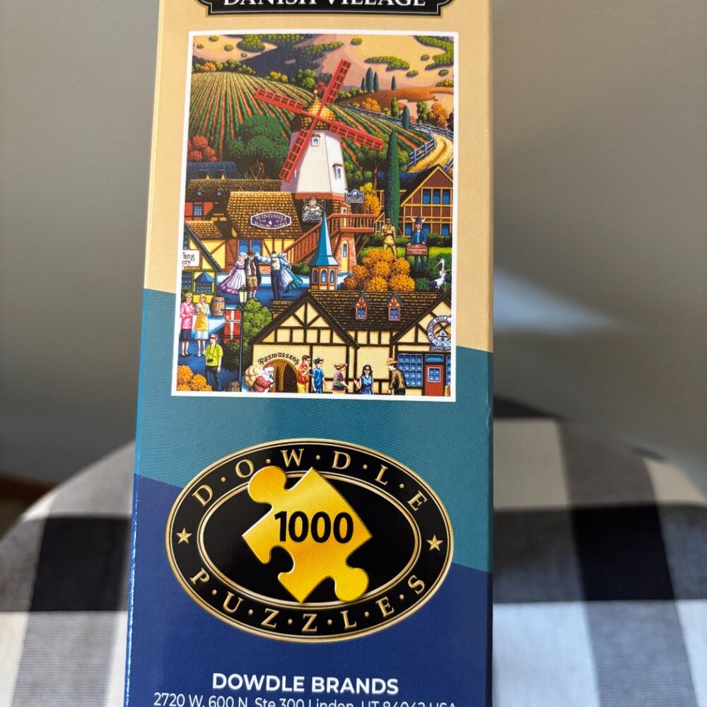Dowdle 1000 piece puzzle. No missing pieces. Put together once. - Picture 2 of 4